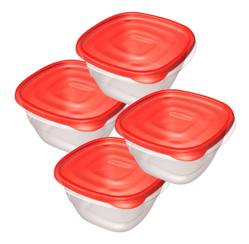 Envases 8 Piezas Takealongs Rubbermaid (1.230 Ml)