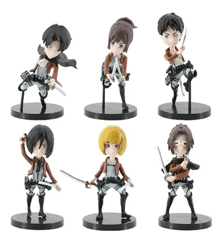 Attack On Titan Set De Figuras De Shingeki No Kyojin