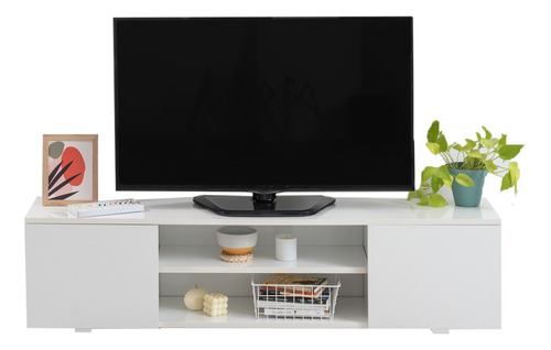 Mueble De Tv Rack Tv Moderno Espacio De Guardado Mite