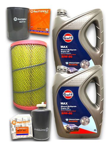 Kit Aceite 20w50 3 Filtros Ducato Peugeot Boxer 2.8 99 A 06