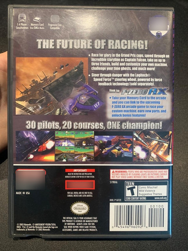 F-zero Gx Gamecube (Usado)