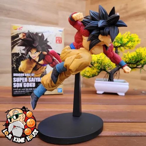 Boneco Goku Super Saiyajin 4 - FES Banpresto Original com Selo