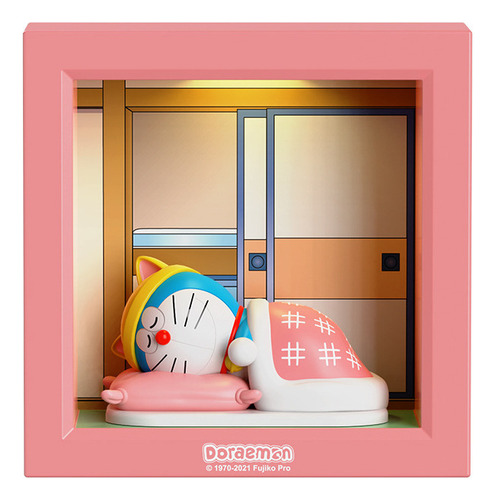Porta-retratos Doraemon, Luz Noturna, 3d, Estereoscópico Ma