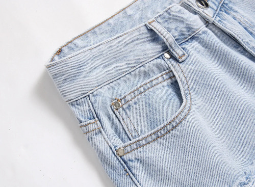 Vaqueros Con Flecos Rasgados Para Hombre, Estilo Hip Hop, Es