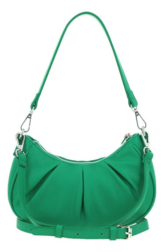 Bolsa Verde Baguette Barbie By Gorett Mujer Br24017-g Diseño De La Tela Liso