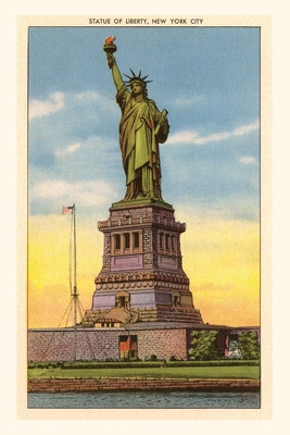 Libro Vintage Journal Statue Of Liberty, New York City - ...