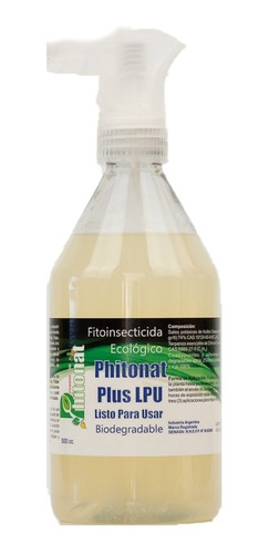 Imagen 1 de 5 de Insecticida Fertilizante Phitonat Plus Lpu 500cc Cultivo
