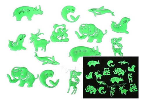 12 Animales Fluorescentes Brillan En La Oscuridad