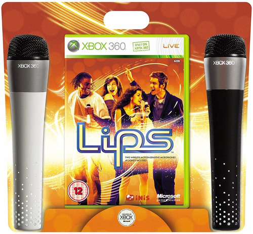 Microfono Lips Xbox 360 Nuevo Sin Caja