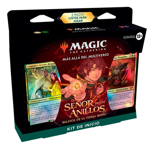 Magic Kit De Inicio - El Señor De Los Anillos Español  Xuy