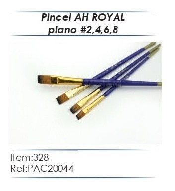 Imagen 2 de 9 de Pinceles Ah Royal X Estuches