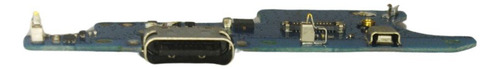 Conector De Carga Com Placa Moto E7 Power