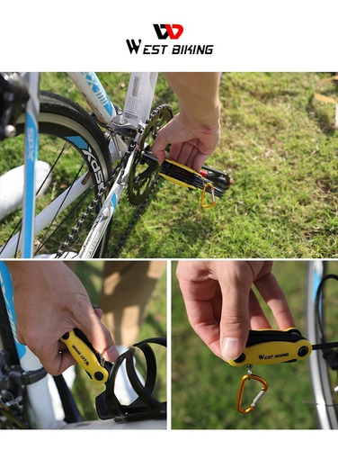 Imagem 3 de 10 de Kit Ferramentas Bike Ciclismo + 2 Espátulas Remoção De Pneu