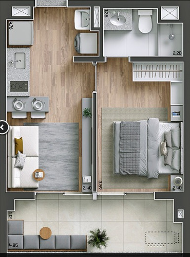 Imagem 20 de 27 de Apartamento À Venda No Bairro Ipiranga - São Paulo/sp - O-17784-29548