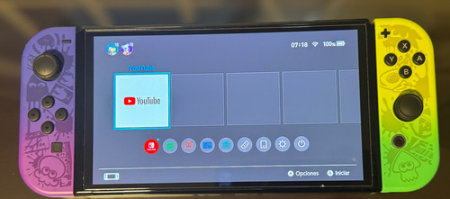 Nintendo Switch Oled Splatoon 3 Edition Blanco (Usado)
