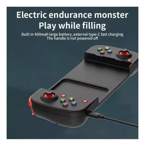 Gamepad Retráctil Bluetooth Para Teléfonos Ios Y Android