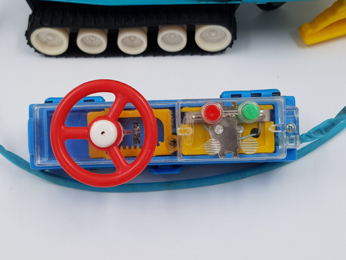 Moto Nieve Snow Mobile Rc Bandai 1960 Si Funciona Abierto (Usado)