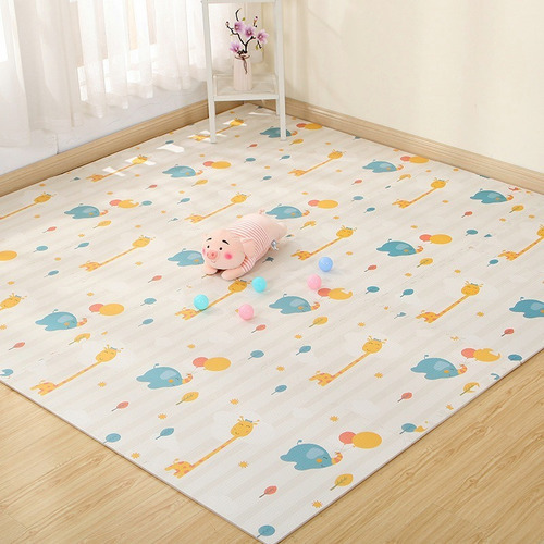 Alfombrilla De Espuma Eva Con Forma De Animal 60*60cm *8 Pzs