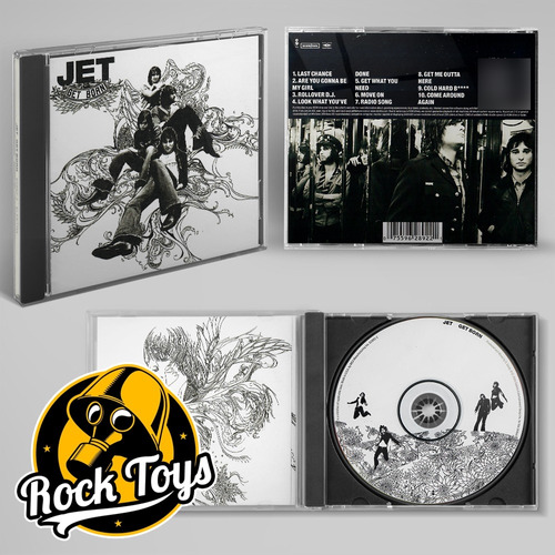 Jet - Get Born 2003 Cd Vers. Usa (Reacondicionado)