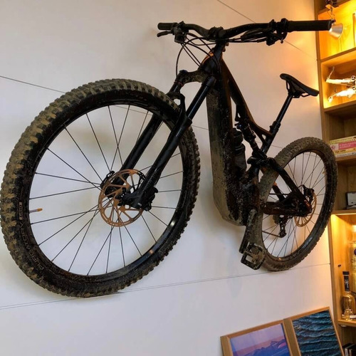 Imagem 9 de 10 de Suporte De Parede Para Bike Ideal P/ Pedal De Clip Speed Mtb