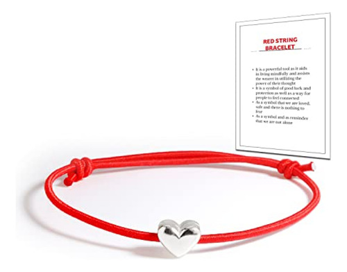 Pulsera Proteccion  Pulsera De Hilo Rojo De Kabbalah Protecc