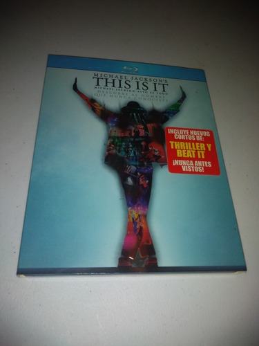 Michael Jackson This Is It Película Blu-ray Original 