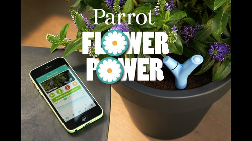Parrot Flower Power Sensor Para Plantas (Usado)