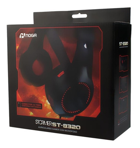 Imagen 4 de 4 de Auricular Gamer Ps4 C/micrófono St-8320