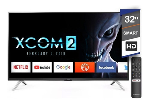 Televisor Smart Tv Hitachi Le32smart17 Led 32 Pulgadas Usb