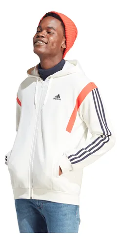 Chamarra adidas online blanca