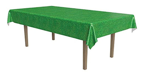 Funda Para Mesa Diseño De Pasto, Verde