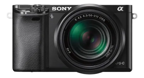 Câmera Sony A6000 + 16-50mm Oss + 55-210mm Oss - Com Nf-e