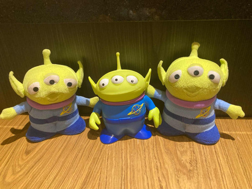 3 Bonecos O Garra (et Alien) Filme Toy Story Original Disney