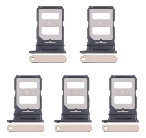 Bandeja For Tarjetas Sim + Sim Gold For Infinix Zero 30 5g,