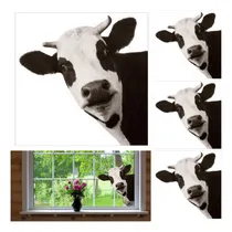 Comprar 4 Piezas Divertidas Pegatinas De Pared De Vaca, Pegatinas De