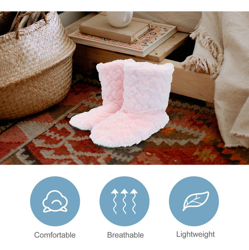 Botas De Baile Cálidas Y Antideslizantes Para El Suelo
