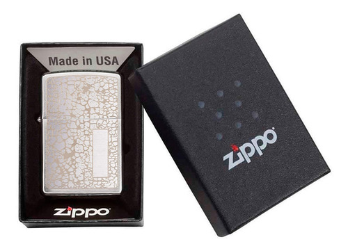Encendedor Zippo Spring Special Agrietado Con Rectangulo
