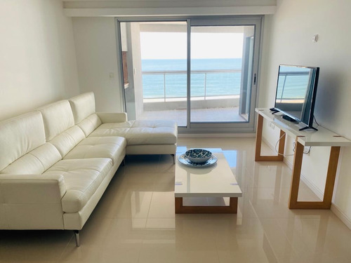 Imagen 2 de 30 de Departamento, Piso Alto, Vista Al Mar, Parrillero, 3 Dormitorios - Playa Brava