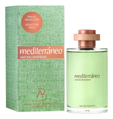 Perfume Mediterraneo Antonio Banderas 200ml Original