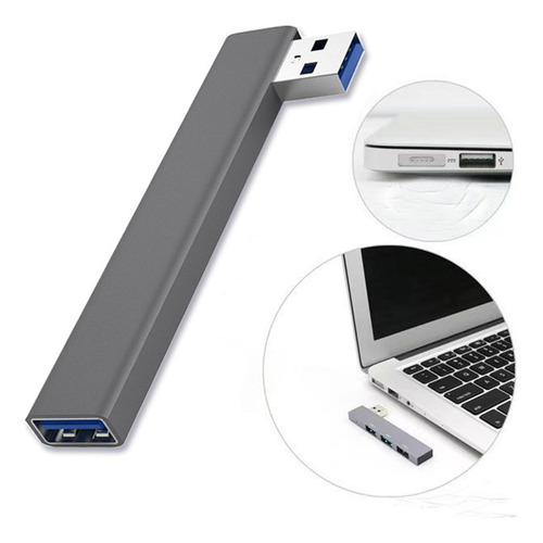 Concentrador Usb 3.0 Concentrador Usb Divisor Usb De 4 Puert