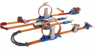 Hot Wheels Track Builder Set De Pista De Carreras Turbo [ex.