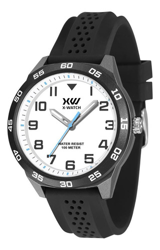 Relógio X-watch Masculino Xmpp1090 B2px Analógico 48mm Preto