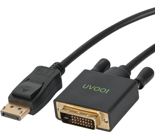 Cable Adaptador Displayport A Dvi De 3 Metros Chapado En Oro