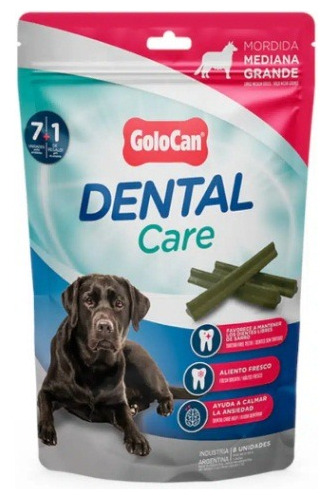 Golocan 7 Barras Cuidado Dental Care Mediana Y Grande 200g