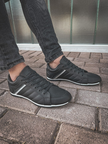 Zapatillas De Cuero Hombre Urbanas Casual Libertarios