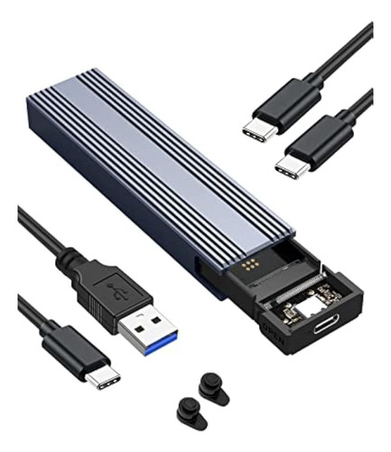 Carcasa Ssd Nvme M.2 - Adaptador Externo Usb C Sin