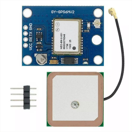 Módulo Gps Gy-neo6mv2 Con Antena Compatible Arduino Uno