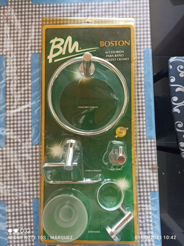 Juego De Accesorios De Baño Bm Boston