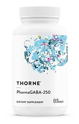 Thorne Research- Suplemento A 250 Mg De Fuente Natural Gaba