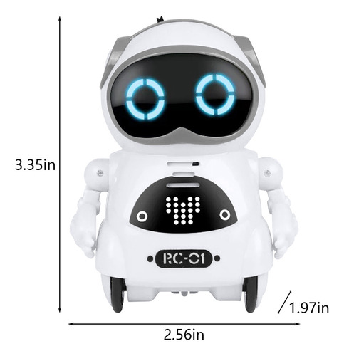 N Pocket Rc Robot Talking Interactive Dialogue Voice Re